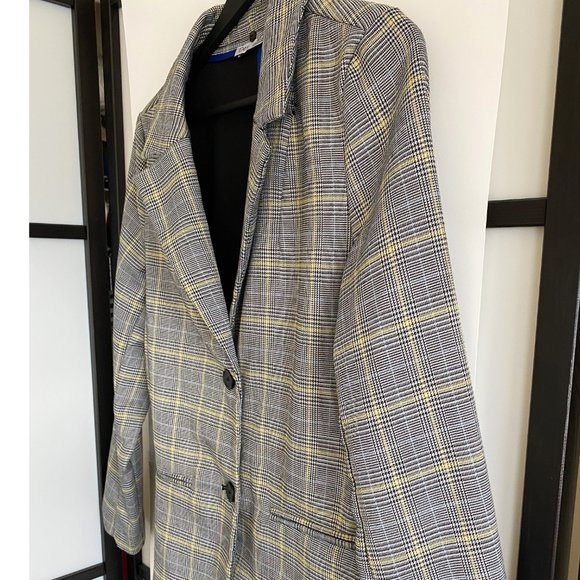 DEX -BLAZER/JACKET - US SIZE SMALL - GREY,BLUE,YELLOW Color mix - Picture 3 of 11